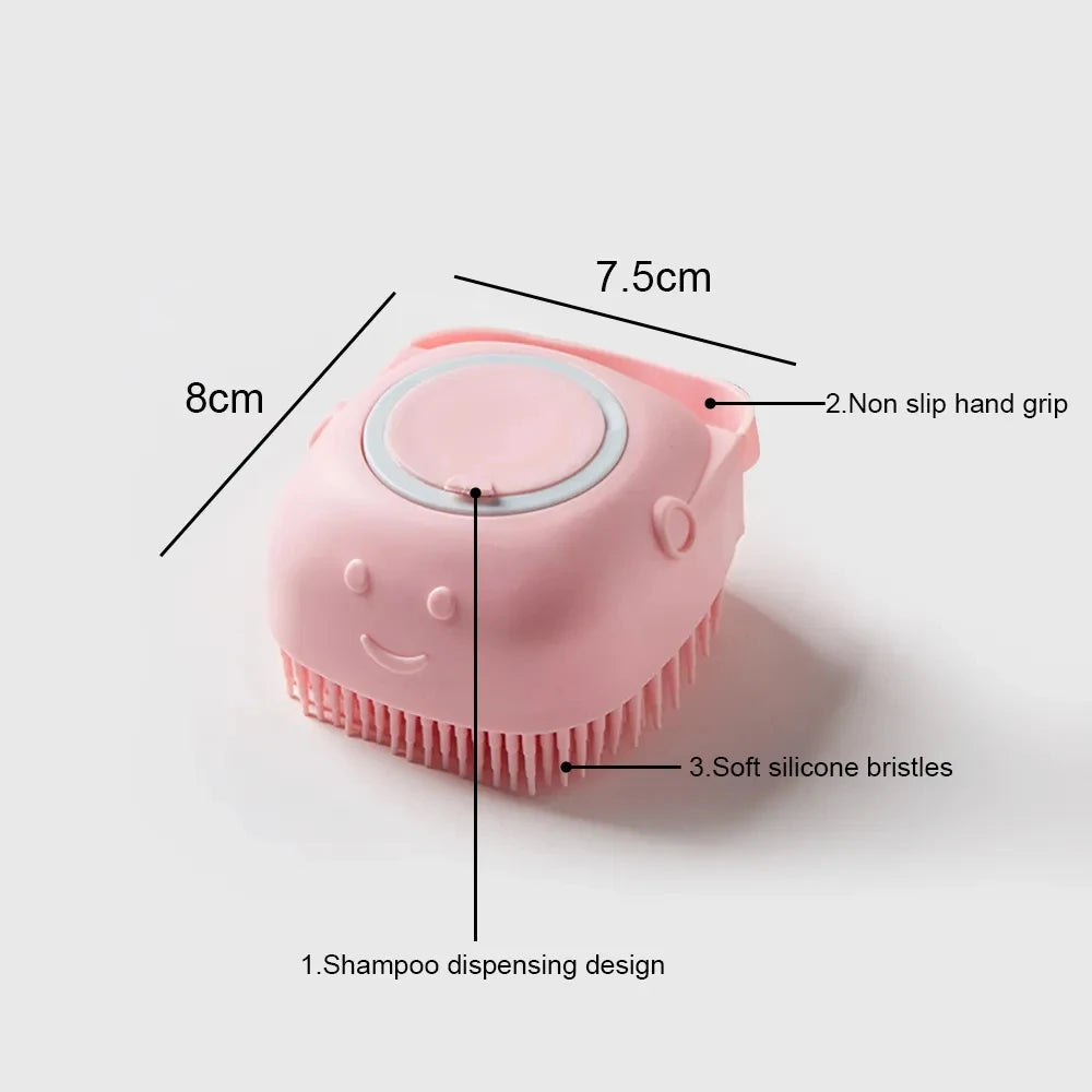 Silicone Pet Bath Brush